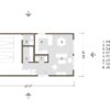 Home Plan of 2-storey Prefab home with living room, kitchen, laundry, 3 bedrooms & 3 bathrooms 1779 sqft project LivingHome 4