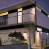 Exterior of 2-storey Prefab home with living room, kitchen, laundry, 3 bedrooms & 3 bathrooms 1779 sqft project LivingHome 4