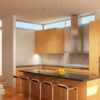 Interior of 2-storey Modular Home with 5 bedrooms & 4 bathrooms 3,100 sqft project Ray Kappe LivingHome 1