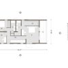 Home Plan of 2-story Modular Home with 3 bedrooms & 3 bathrooms 1,792 sqft project LivingHome 9 on USPrefabs.com