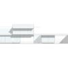 Exterior of 2-storey Modular Home with 4 bedrooms & 4 bathrooms 3,135 sqft project RPA LivingHome 3 on USPrefabs.com