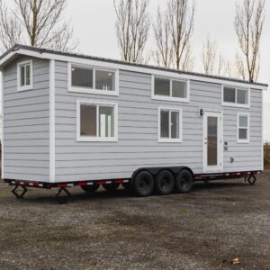 Exterior View of 1-story Tiny Home for 6 person sleeping capacity 250 sqft project STR30 on USPrefabs.com
