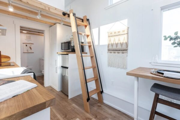 Interior View of 1-story Tiny Home for 2-4 person sleeping capacity 236 sqft project STR26 on USPrefabs.com