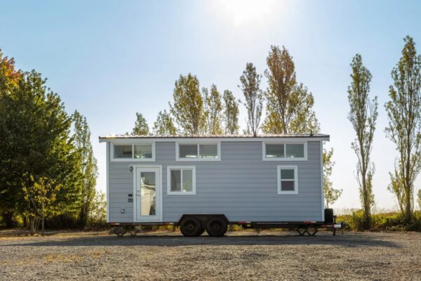 Exterior View of 1-story Tiny Home for 2-4 person sleeping capacity 236 sqft project STR26 on USPrefabs.com